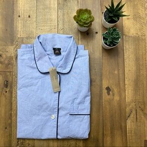 - J. Crew pajama Top Blue/ Navy Size XSP
